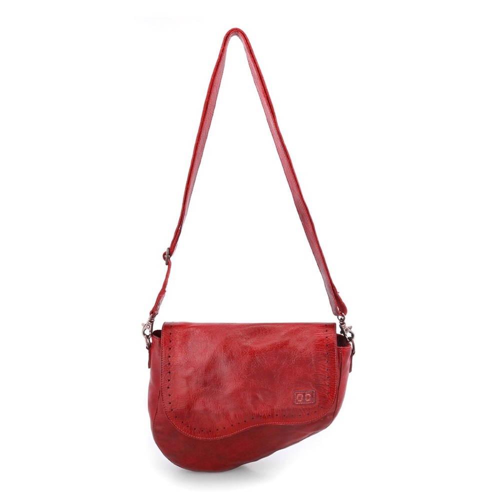 BED|STU Red Leather Crossbody Bag